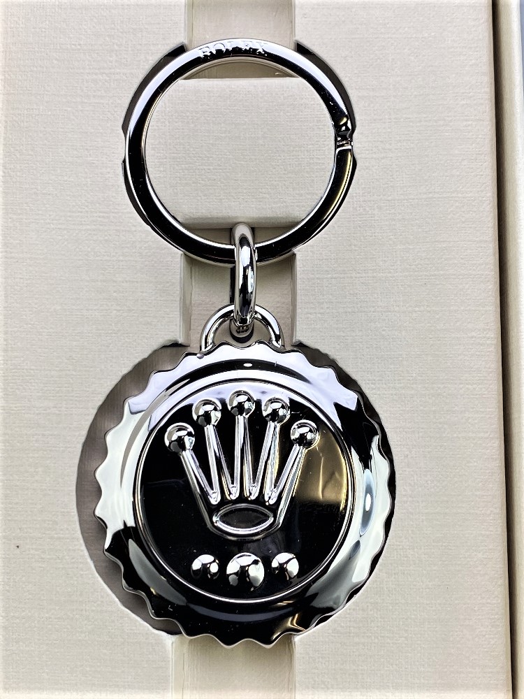 Rolex Official Merchandise Silver Crown Keyring New Example - Image 5 of 5