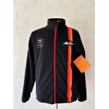 Ellesse Beechdean Aston Martin Racing Black Jacket Size M