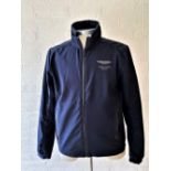 Hackett Aston Martin Navy Sport Soft Shell Jacket, Size M