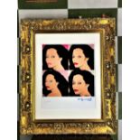 Andy Warhol 1984 "Diana Ross" Lithograph #17/100 Ltd Edition