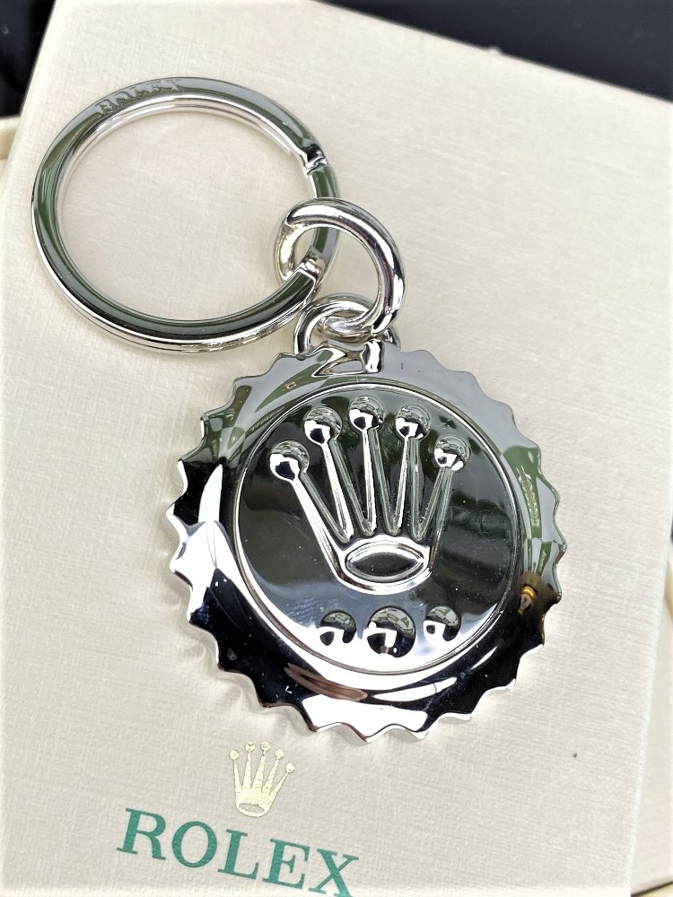 Rolex Official Merchandise Silver Crown Keyring New Example - Image 3 of 5
