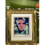 Andy Warhol 1984 "Brigitte Bardot" Lithograph Ltd Edition