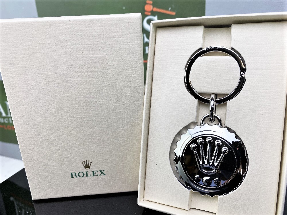 Rolex Official Merchandise Silver Crown Keyring New Example - Image 2 of 5