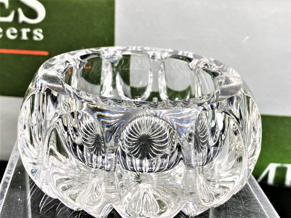 Lead Crystal Mid Century Cut Bowl - Image 3 of 4