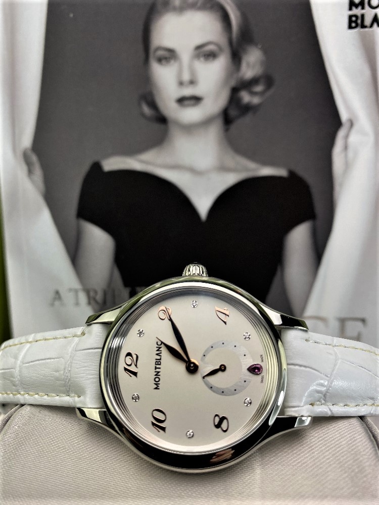 Montblanc Special Edition Princess Grace Of Monaco Diamond Watch - Image 9 of 11