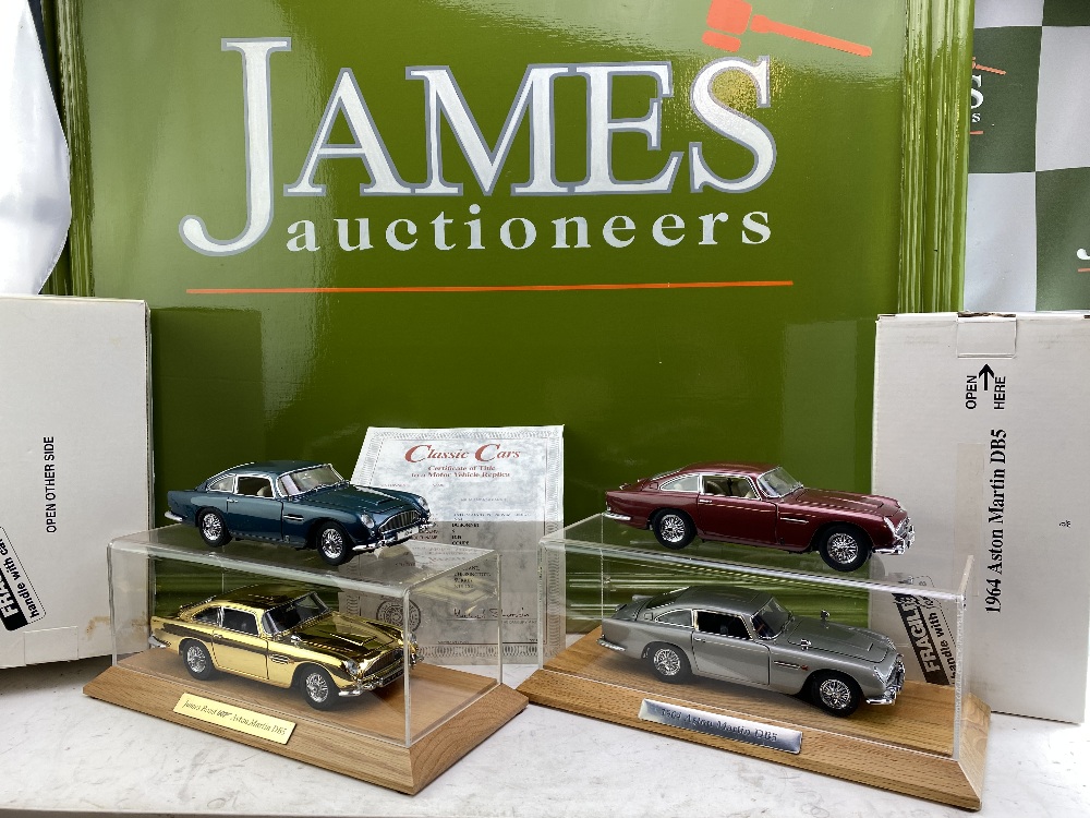 James Bond Aston Martin Collection of Danbury Mint DB5 Complete Set - Image 6 of 6