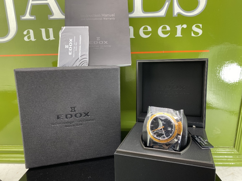 Edox Hydro Sub Mens Swiss Quartz 500m Dive Watch - Image 10 of 11