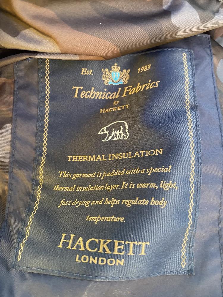 Hackett London Gent`s Designer Gillet & Under Jacket Warmer-Navy - Image 7 of 7