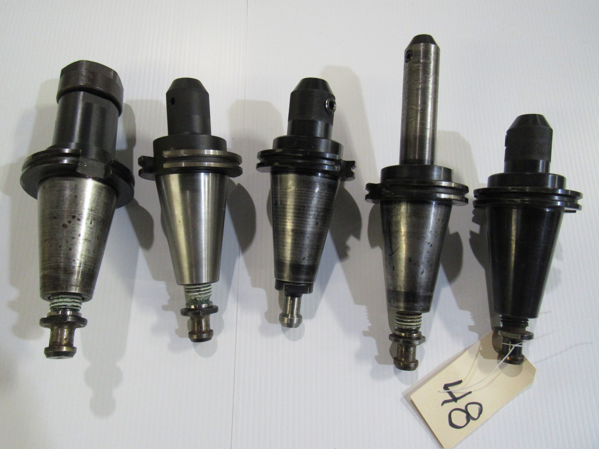 Lot - 5 Cat 50 Tool Holders