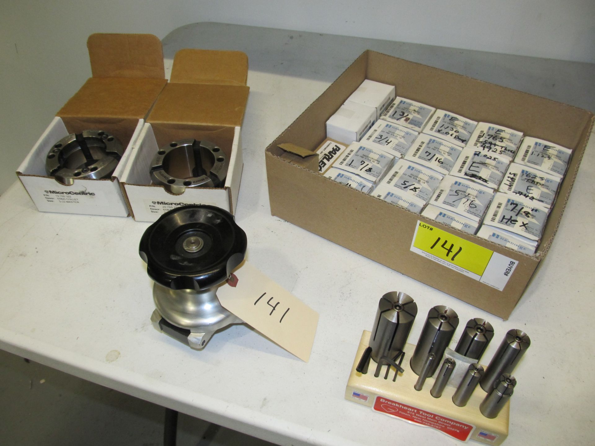 Lot - Microcentric Collets, Collet Pads, Arbor Set - Image 2 of 5