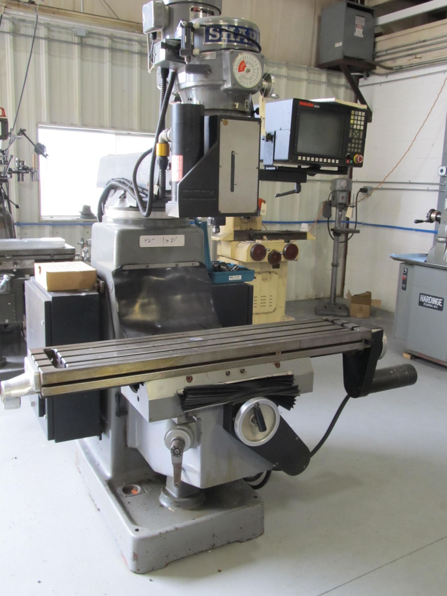 Sharp 3-Axis Milling Machine w/ Knee Type 10" x 50" Table