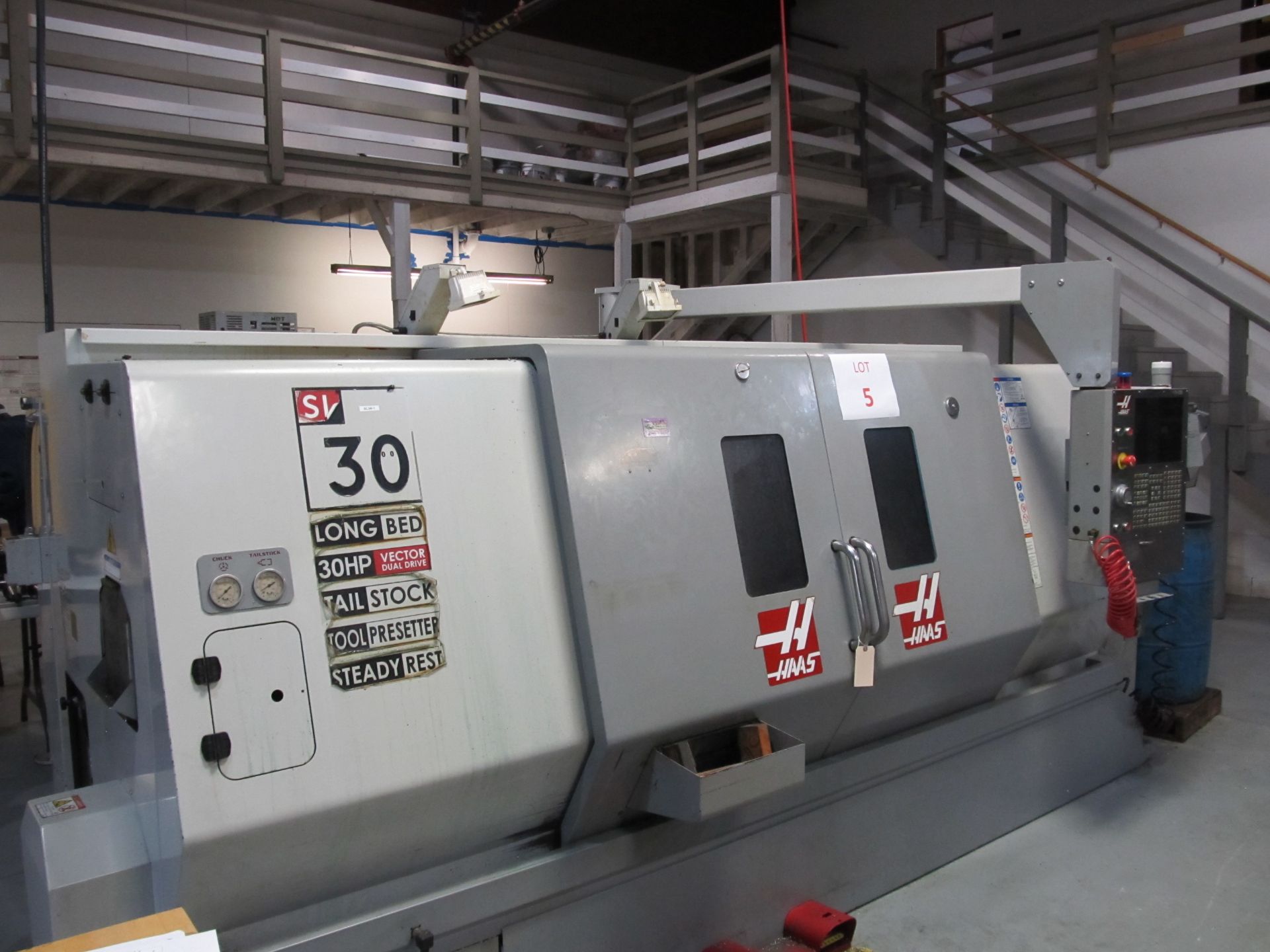 2007 HAAS SL30T CNC Turning Center - Image 5 of 12