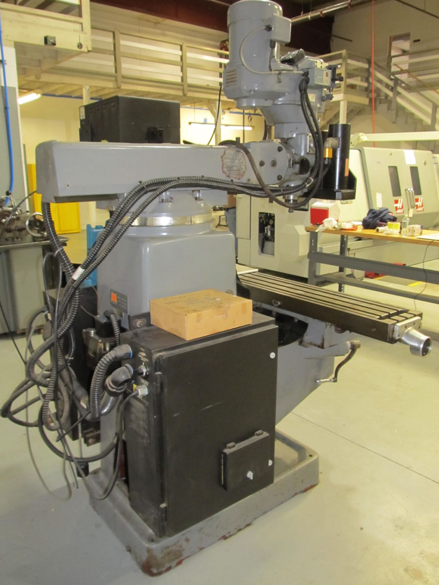 Sharp 3-Axis Milling Machine w/ Knee Type 10" x 50" Table - Image 8 of 8