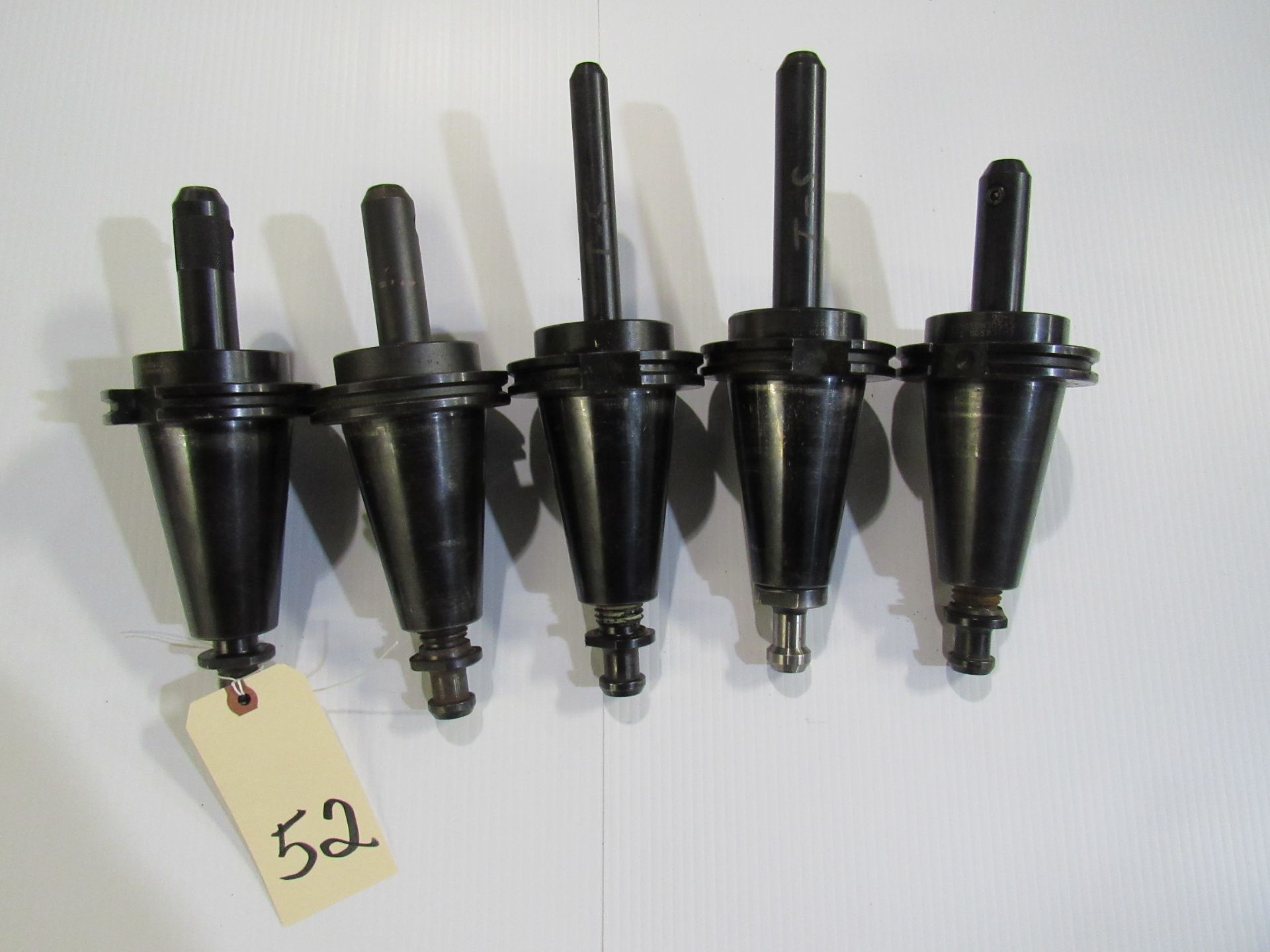 Lot - 5 Cat 50 Tool Holders