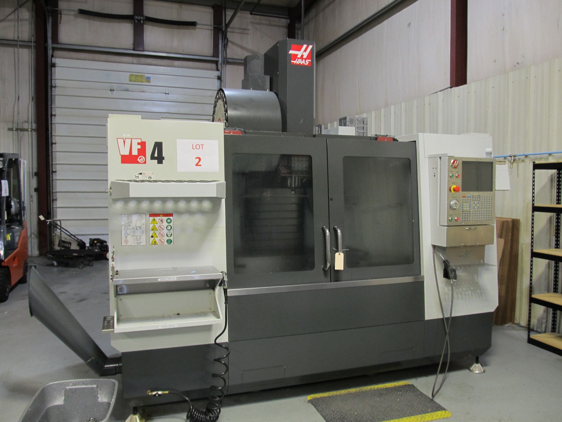 2016 HAAS VF4 CNC Vertical Milling Machine - Image 7 of 15