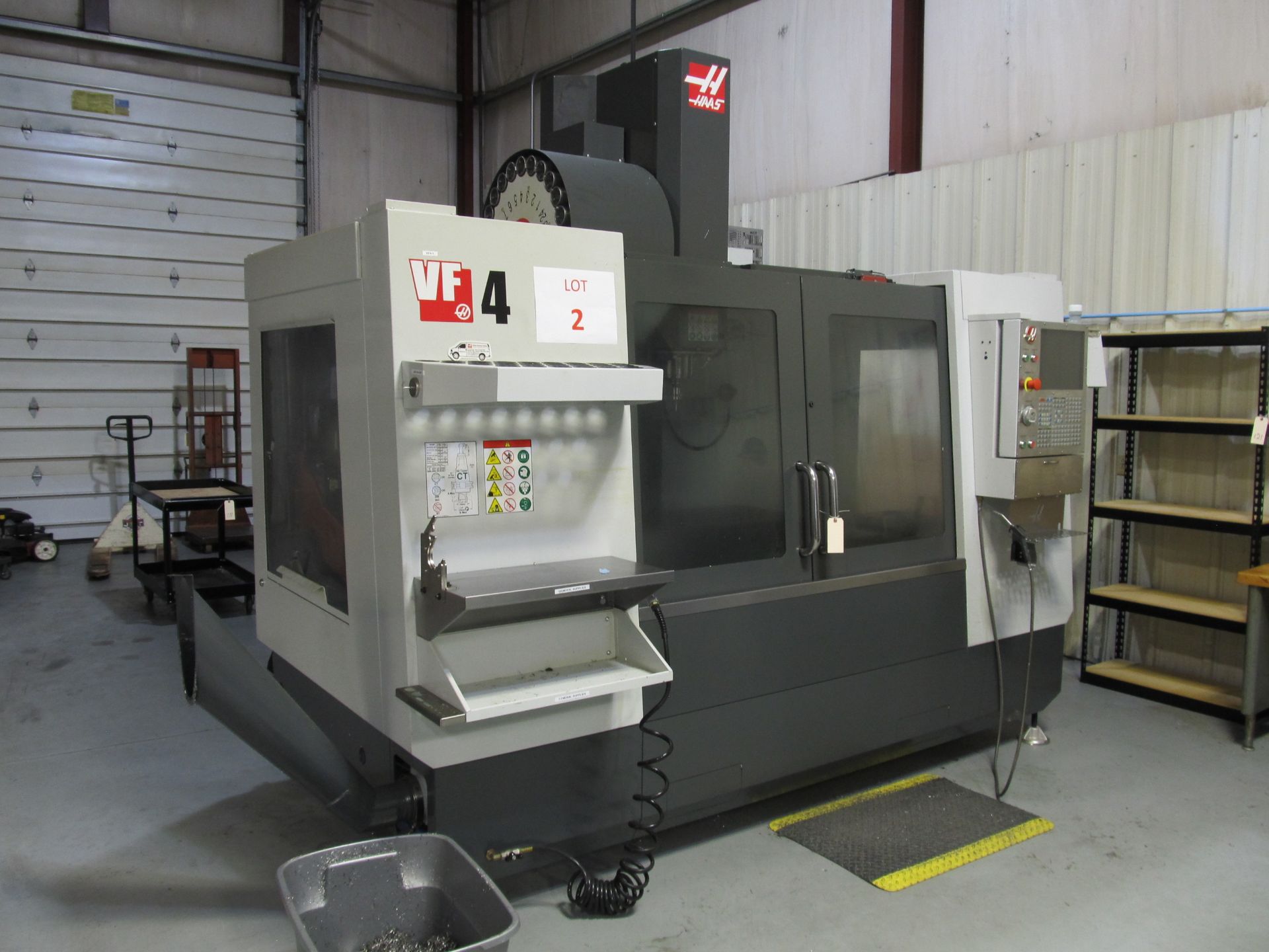 2016 HAAS VF4 CNC Vertical Milling Machine - Image 6 of 15