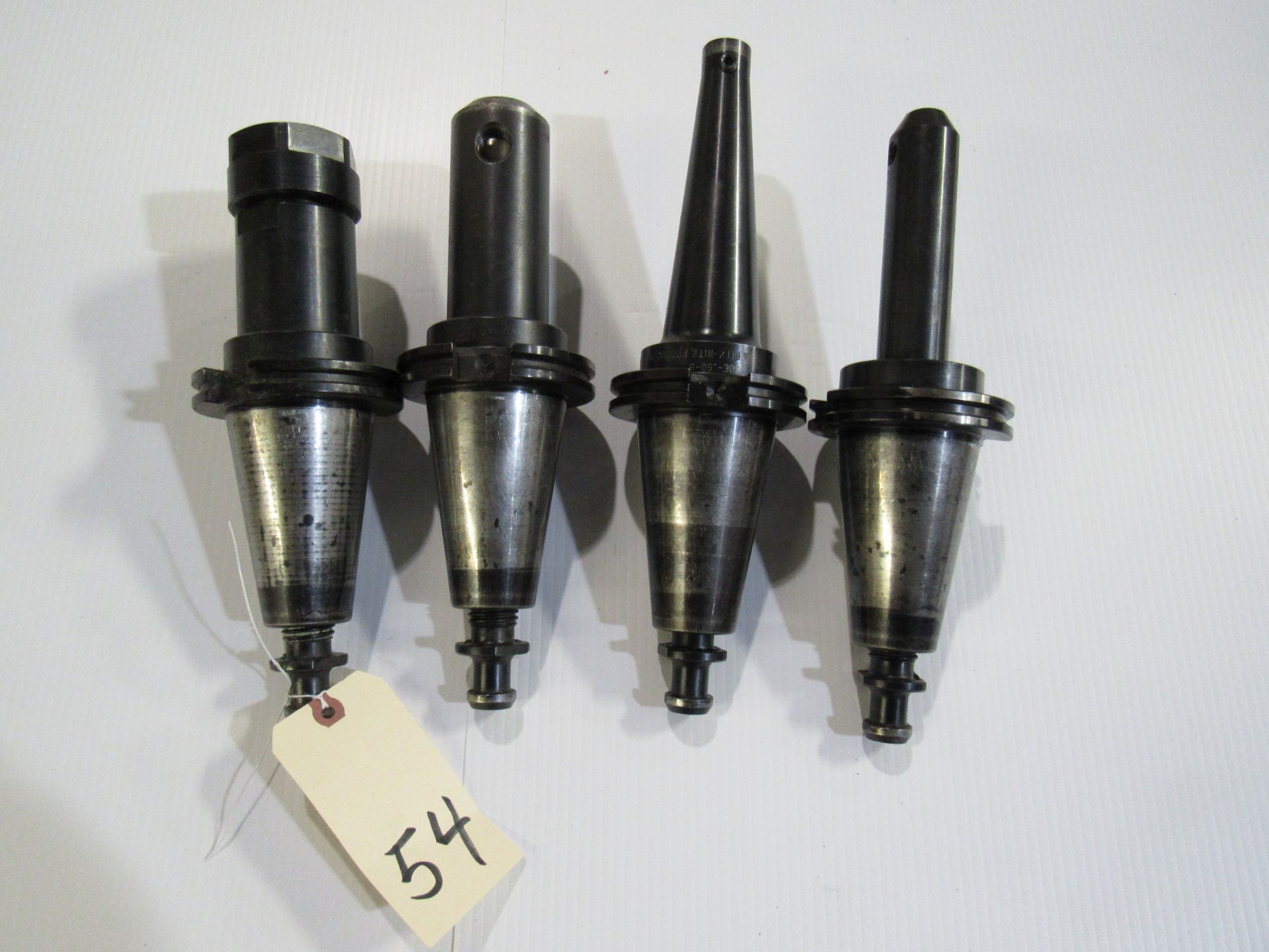 Lot - 4 Cat 50 Tool Holders