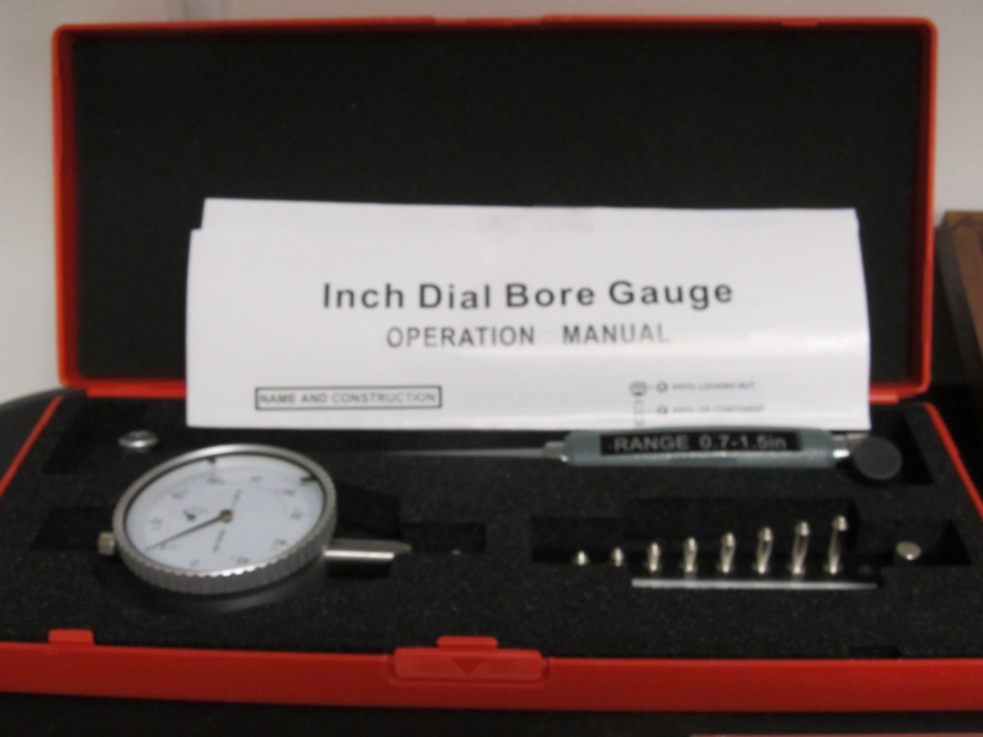 Lot - SPI 1" Dial Bore Gauge & Groove Micrometer, Etc. - Image 2 of 4