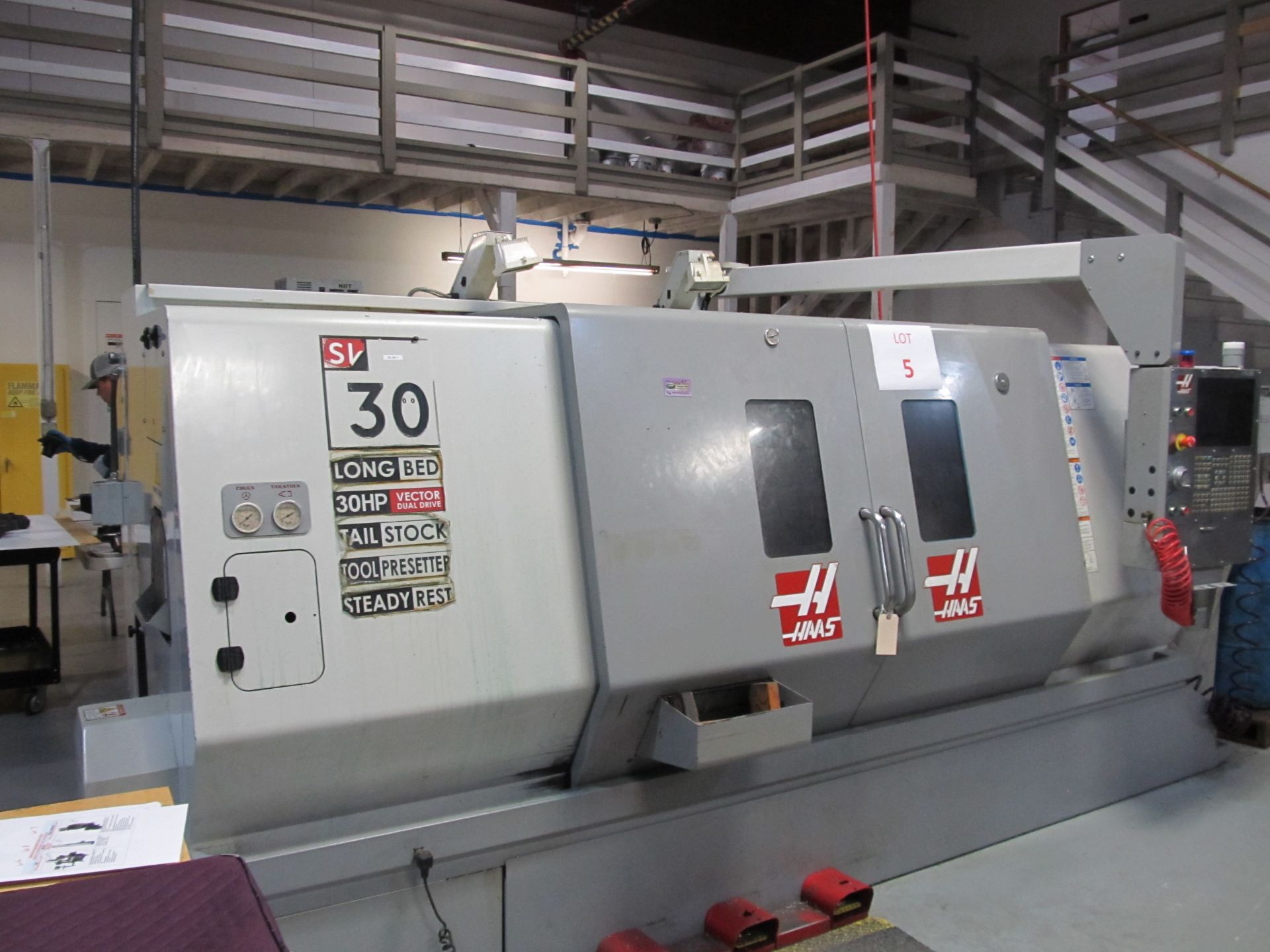 2007 HAAS SL30T CNC Turning Center - Image 6 of 12