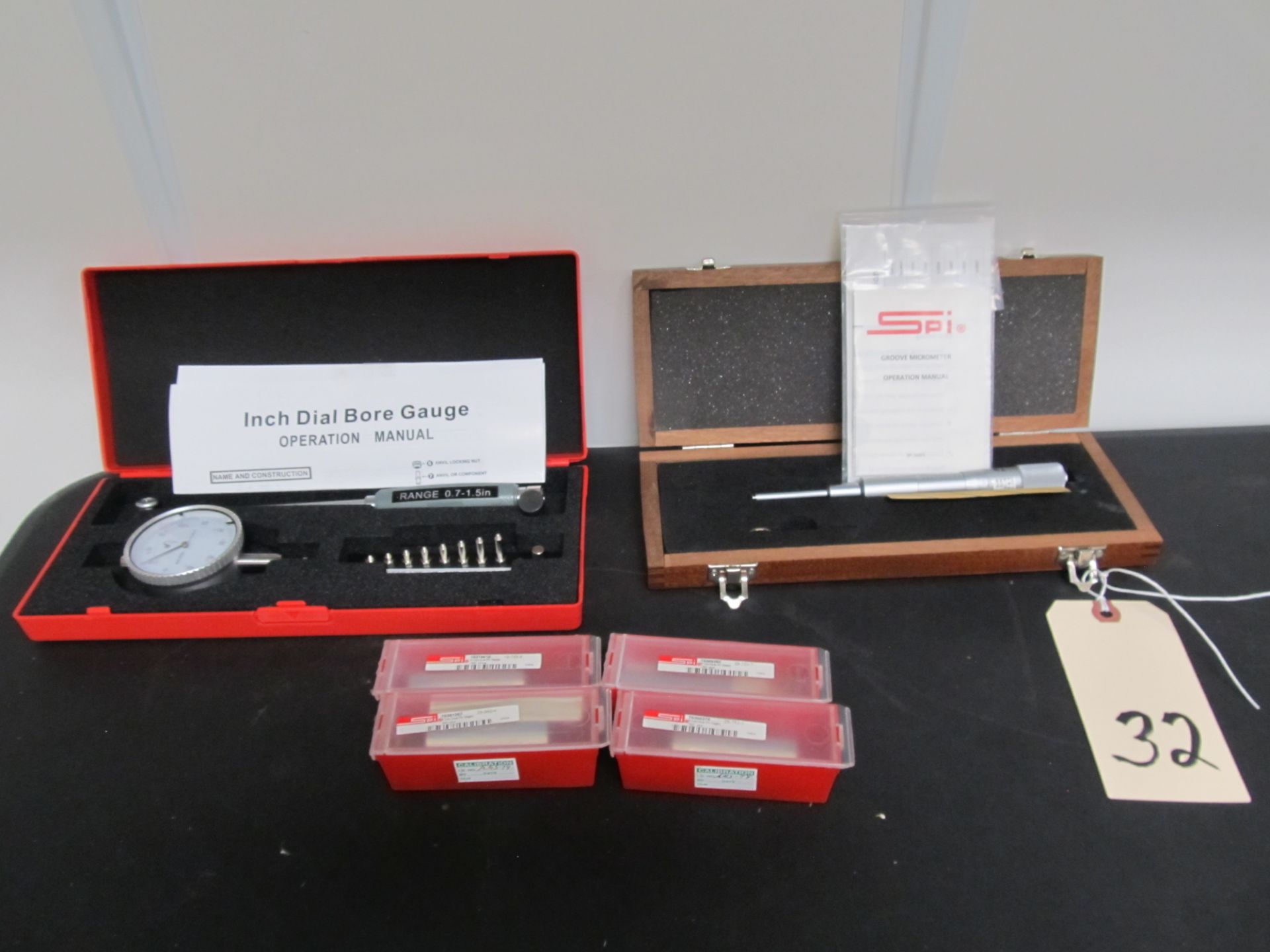 Lot - SPI 1" Dial Bore Gauge & Groove Micrometer, Etc. - Image 4 of 4