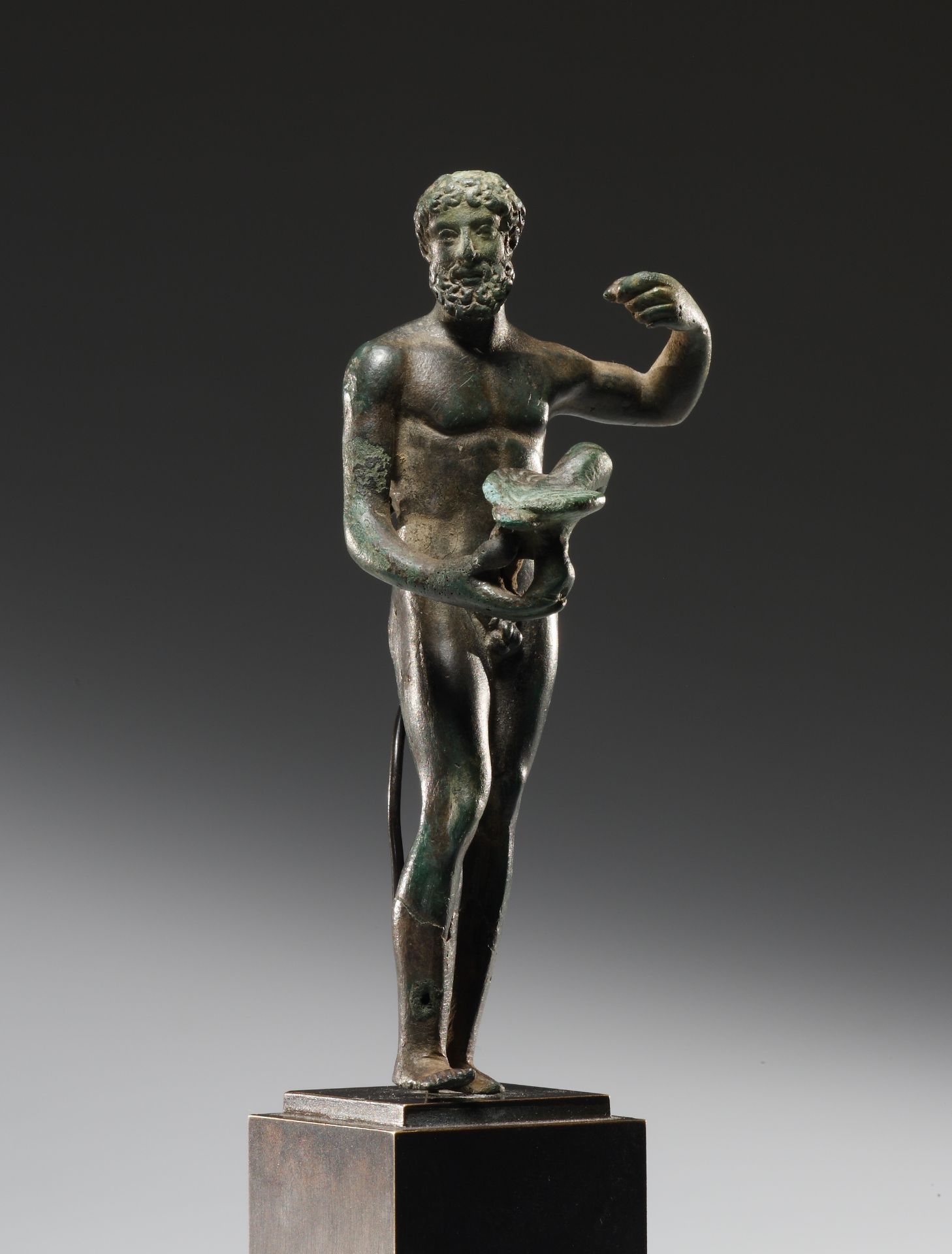 A Statuette of Jupiter with Eagle - Bild 2 aus 6