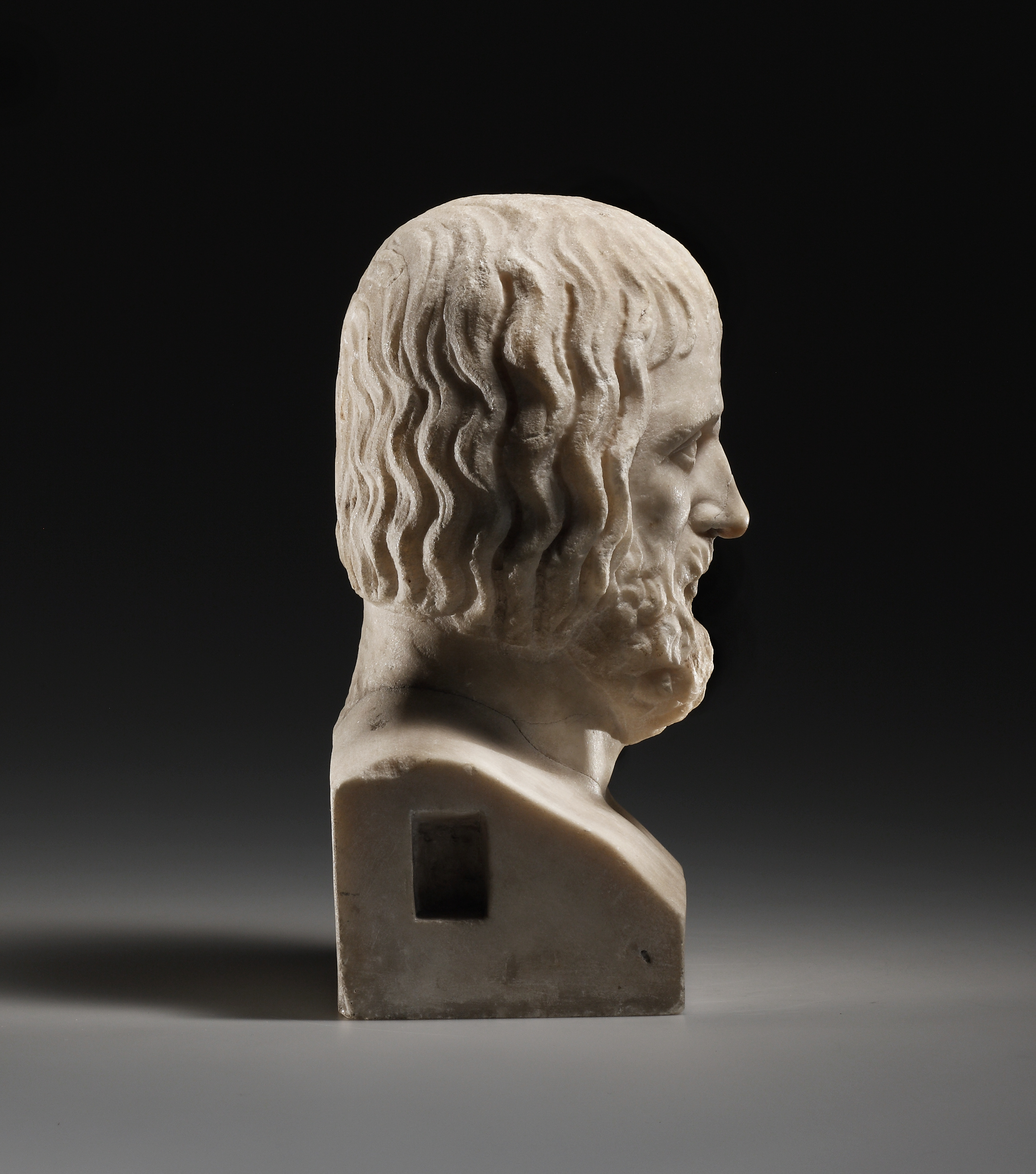 A Portrait Herm of Euripides - Image 4 of 4