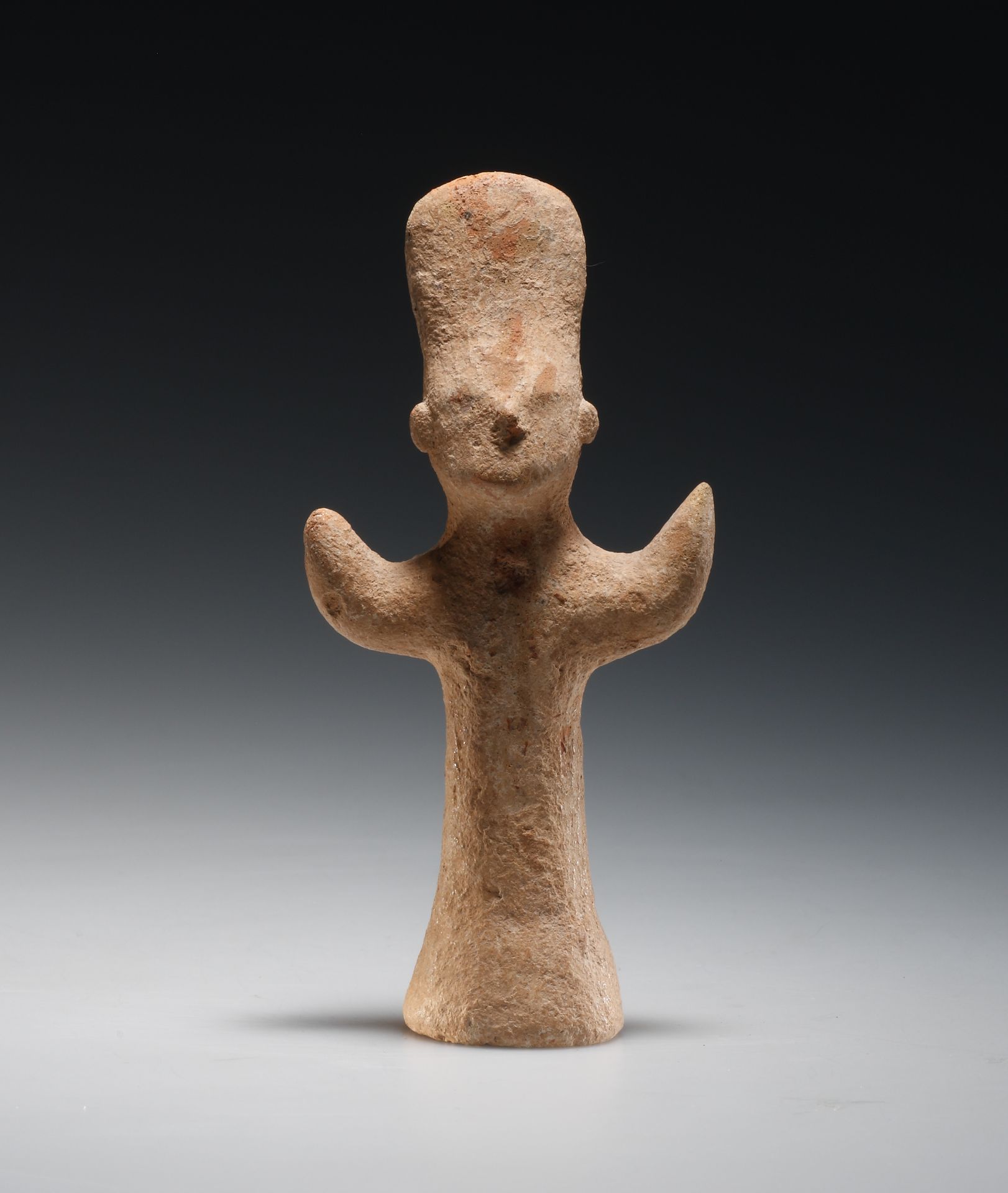 A Cypriot Idol with Raised Arms
