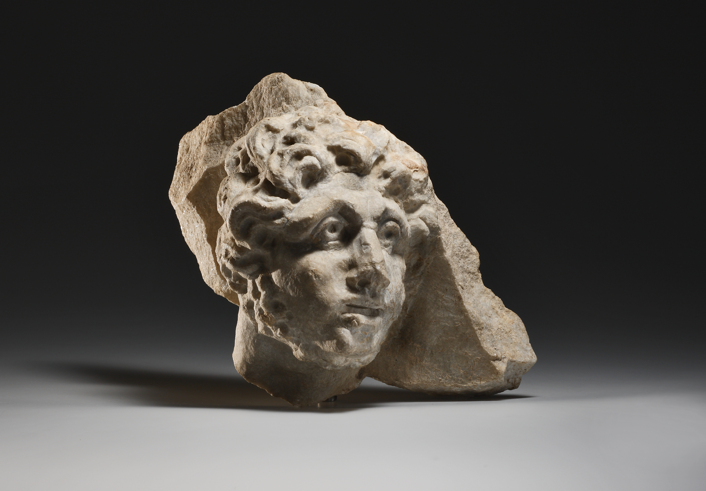 A Head of a Man in Relief - Image 2 of 2