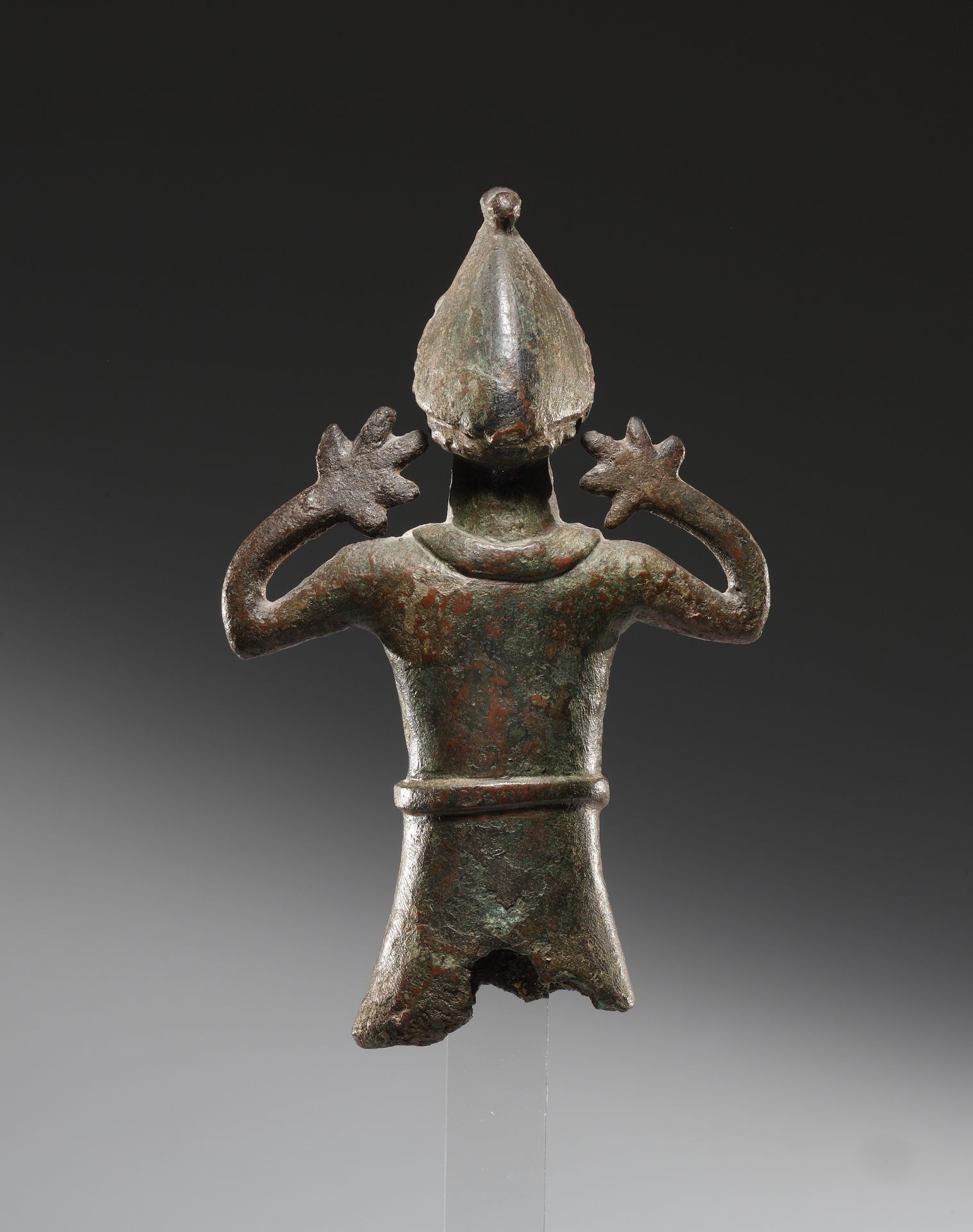 A Coptic Statuette of a Worshipper - Bild 2 aus 2