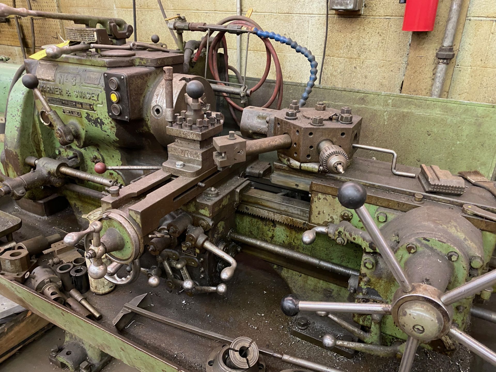 No. 3 Warner & Swasey Turret Lathe - Image 4 of 5