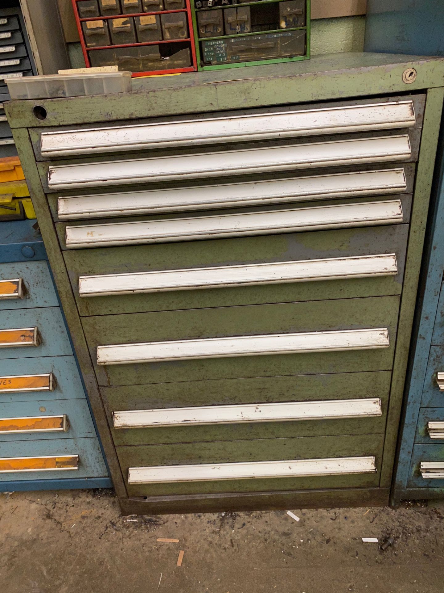 8 Drawer Vidmar Style Cabinet