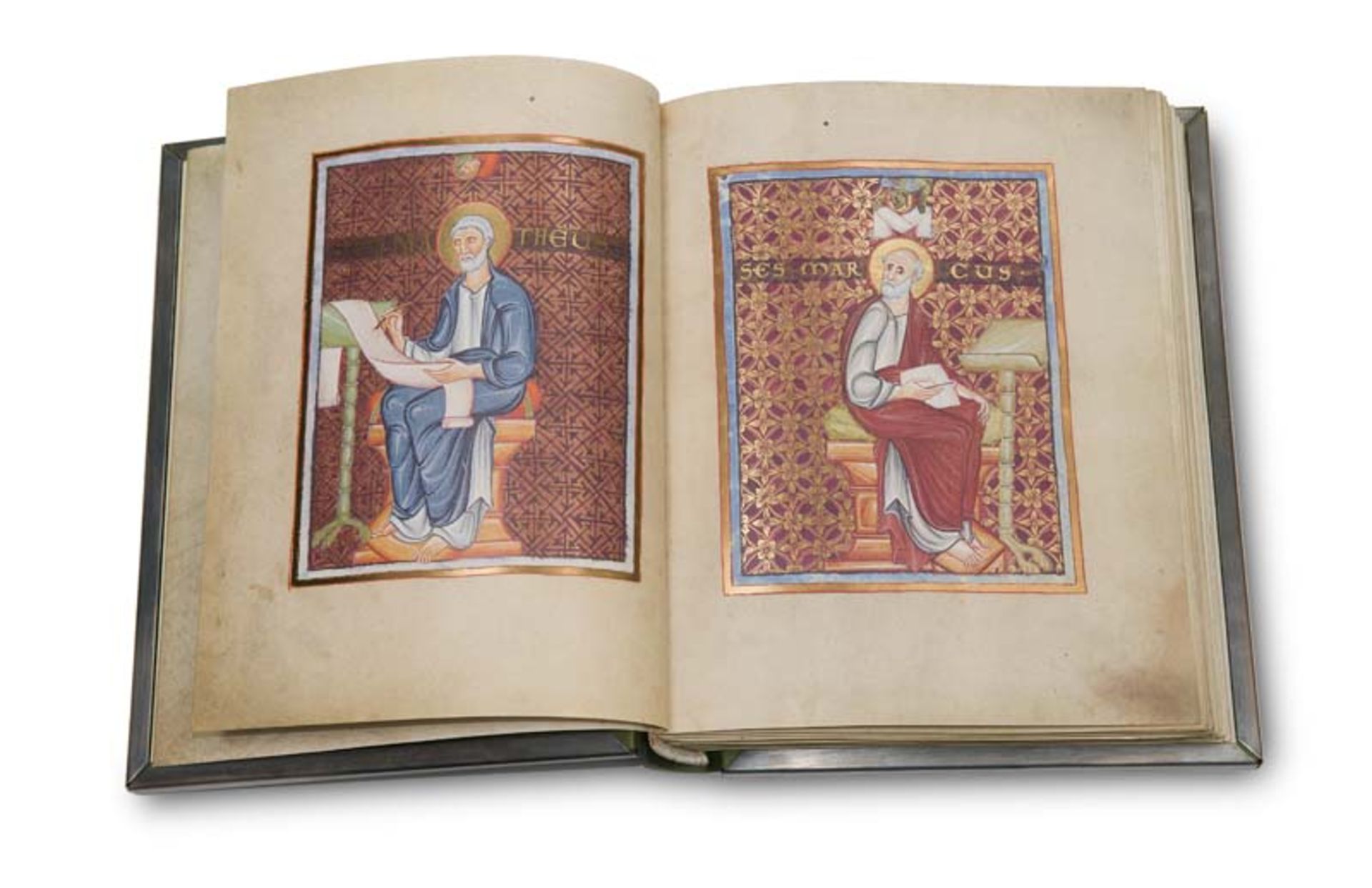 Der Egbert Codex. Ms. 24 Stadtbibliothek Trier. Mit 60 vergoldeten Miniaturen und 240 Zierinitialen. - Bild 2 aus 2