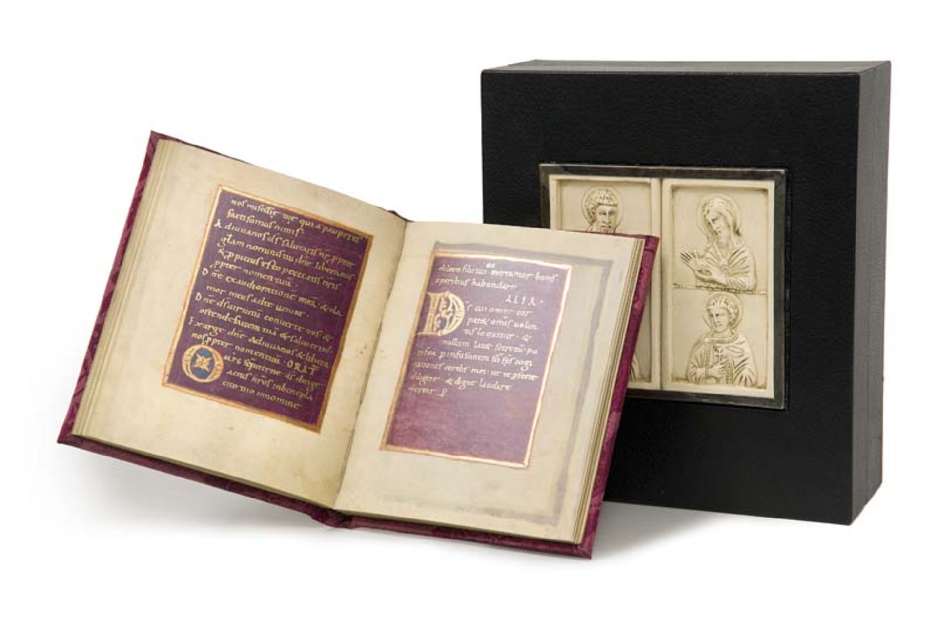 Das Gebetbuch Ottos III. 2 Bände (Faksimile und Kommentarband). Mit 5 ganzseitigen Miniaturen mit