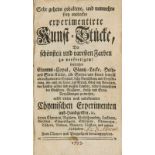 Alchemie - - Jugel, Johann Gottfried. Sehr geheim gehaltene und nunmehro frey entdeckte