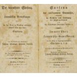 Freimaurerei - - Gerlach, Johann Christoph Friedrich.. Sarsena oder der vollkommene Baumeister,