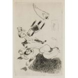 Französische Bibliophilie und Prachteinbände - Chagall, Marc - - Arland, Marcel. Maternité. Mit 10