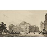 Berlin - - Preisgekroente Entwuerfe zum Reichstagsgebaeude 1882 (= Sammelmappe hervorragender