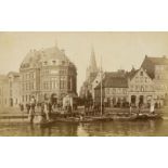 Schmidt & Wegener. Kieler Hafen., Photoalbum mit 30 montierten OPhotographien (Albumin) und 1