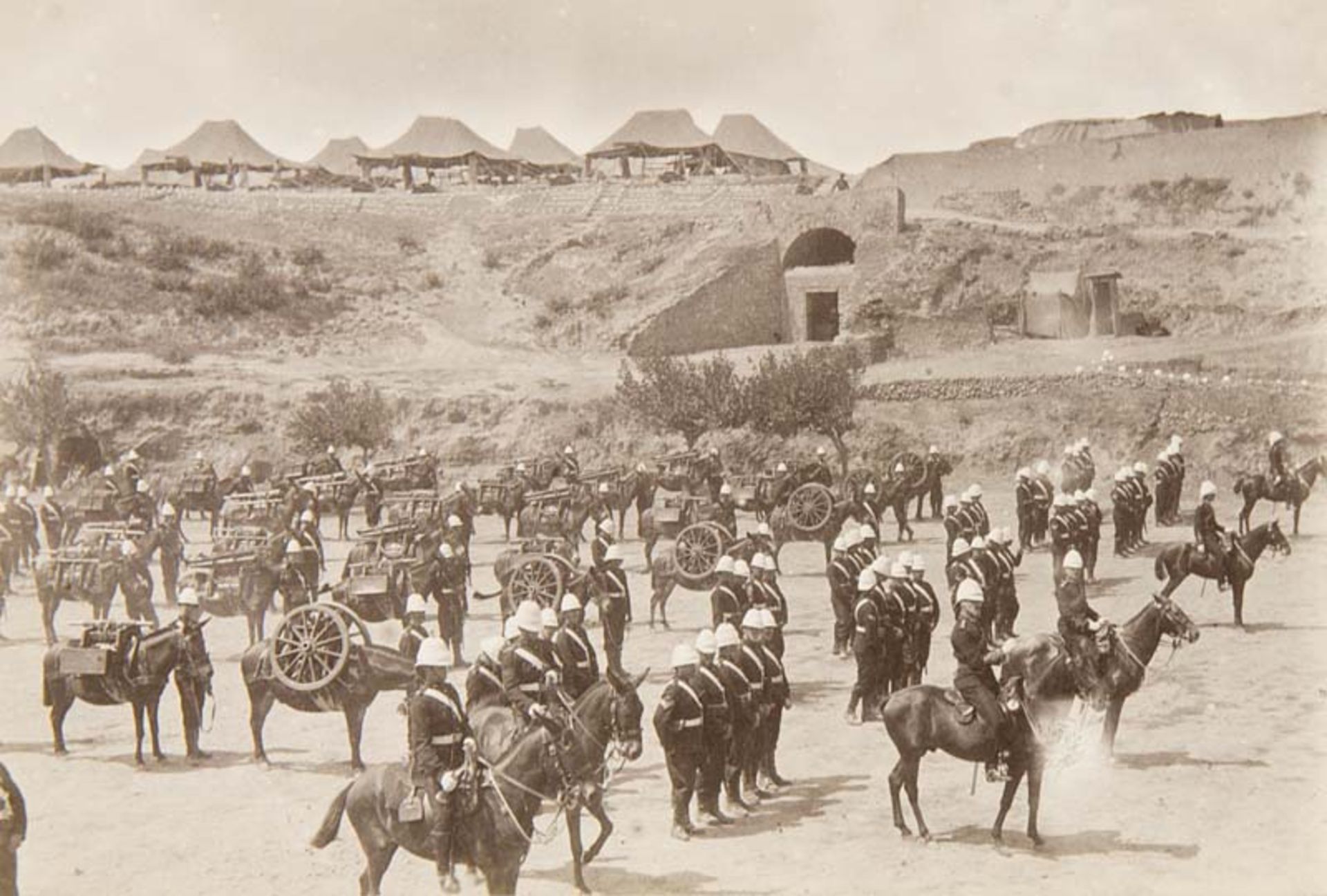 Türkisch-Griechischer Krieg - - Kreta 1897. Sammlung von 68 OPhotographien rund um den Aufstand - Bild 4 aus 9