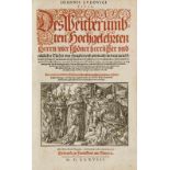 Weiditz, Hans - - Sammelband mit 3 Frankfurter Drucken, 2 mit Holzschnitten von Hans Weiditz. 1559-