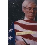 Pop Art - - Warhol, Andy. "Ausstellung bei B & H 1989" (hs. Tit. in Kopie). Sammlung von 180 Dias,