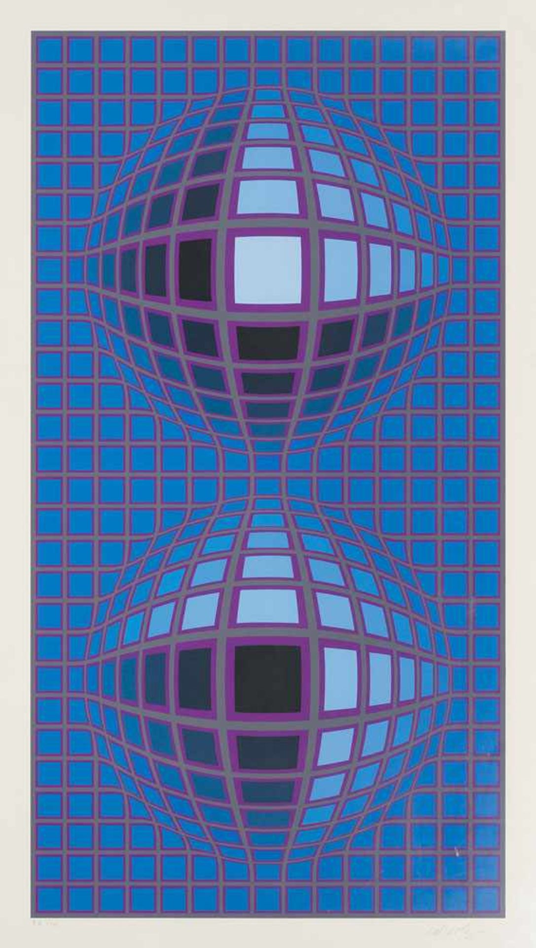 Geometrische Abstraktion - Op Art - - Vasarely, Victor.