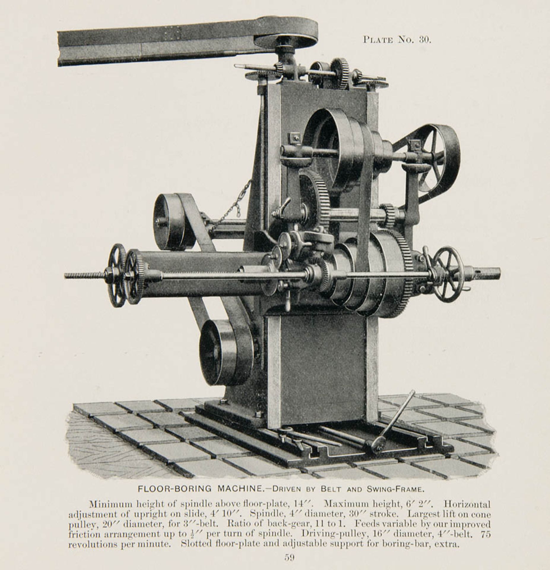 Firmenschriften - - Illustrated Catalogue and General Description of Improved Machine Tools for