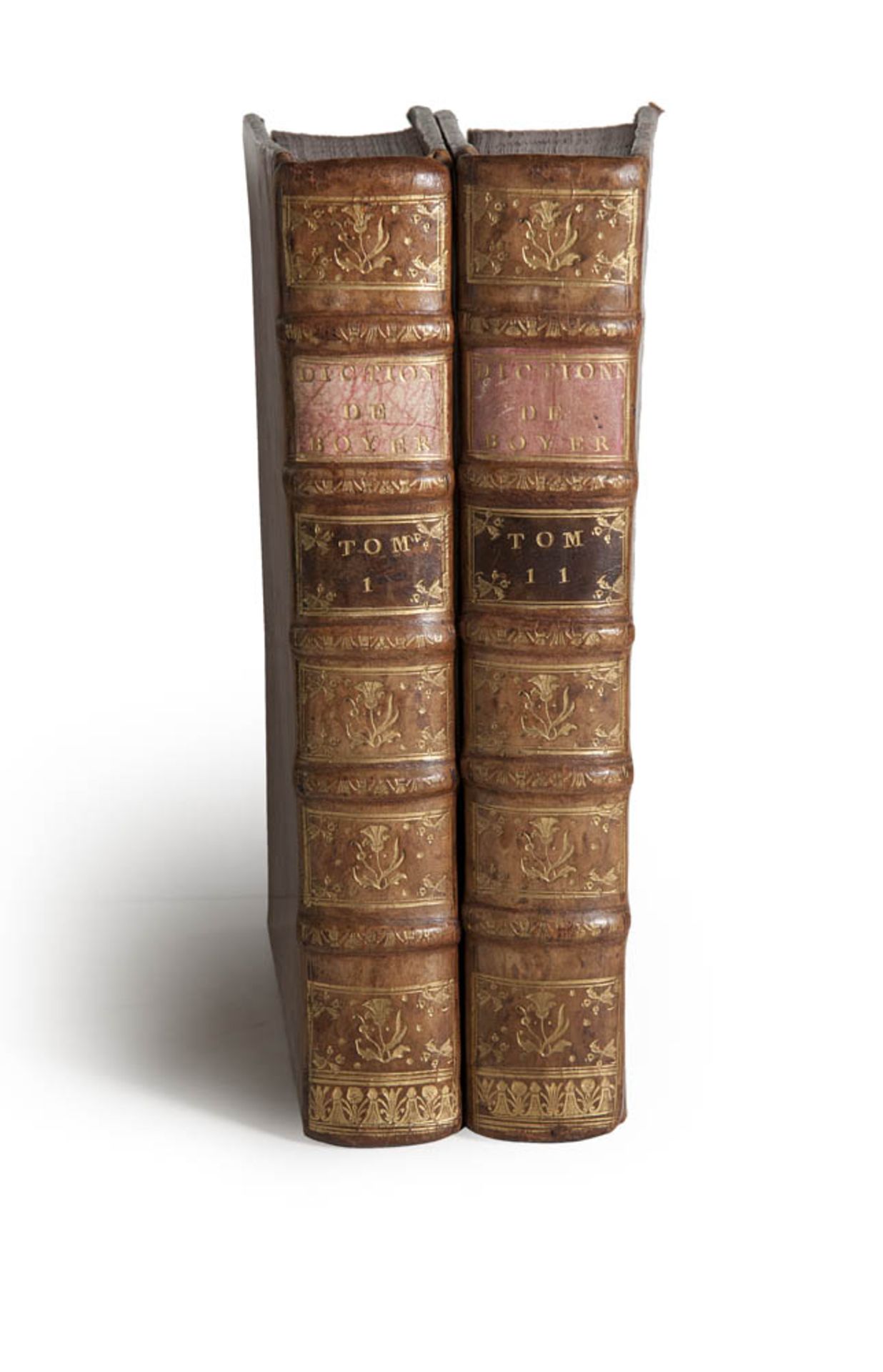 Wörterbücher - - Boyer, (Abel). Dictionaire Royal Francois-Anglois et Anglois-Francois. Mit