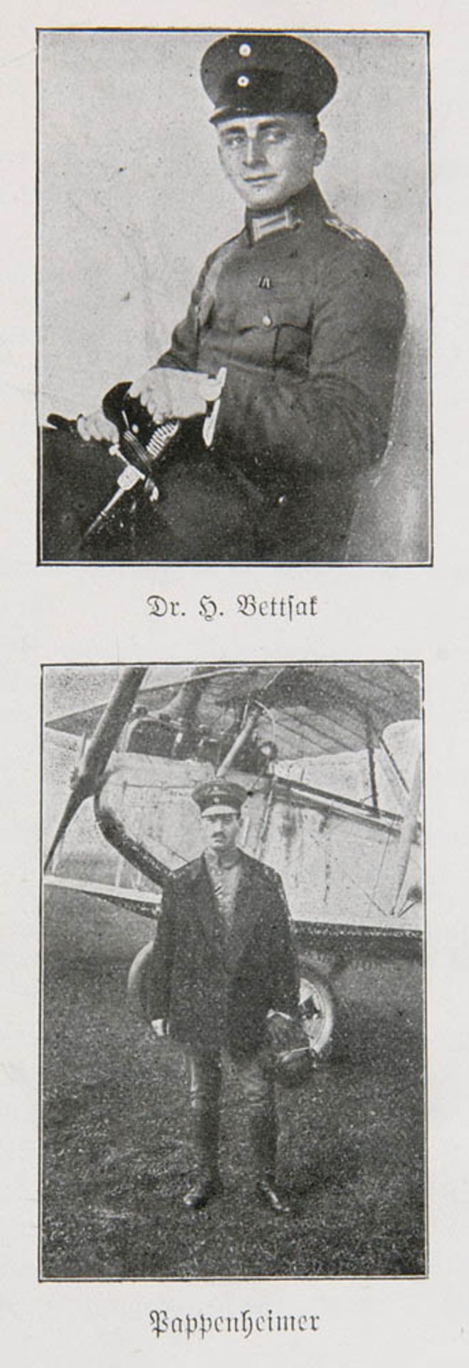 Luftfahrt - Judaika - - Theilhaber, Felix A. Jüdische Flieger im Kriege - ein Blatt der