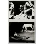 Beuys, Jospeh u. Abisag Tüllmann. Titus Andronicus/ Iphigenie. 1973. 2 Photographien von Abisag