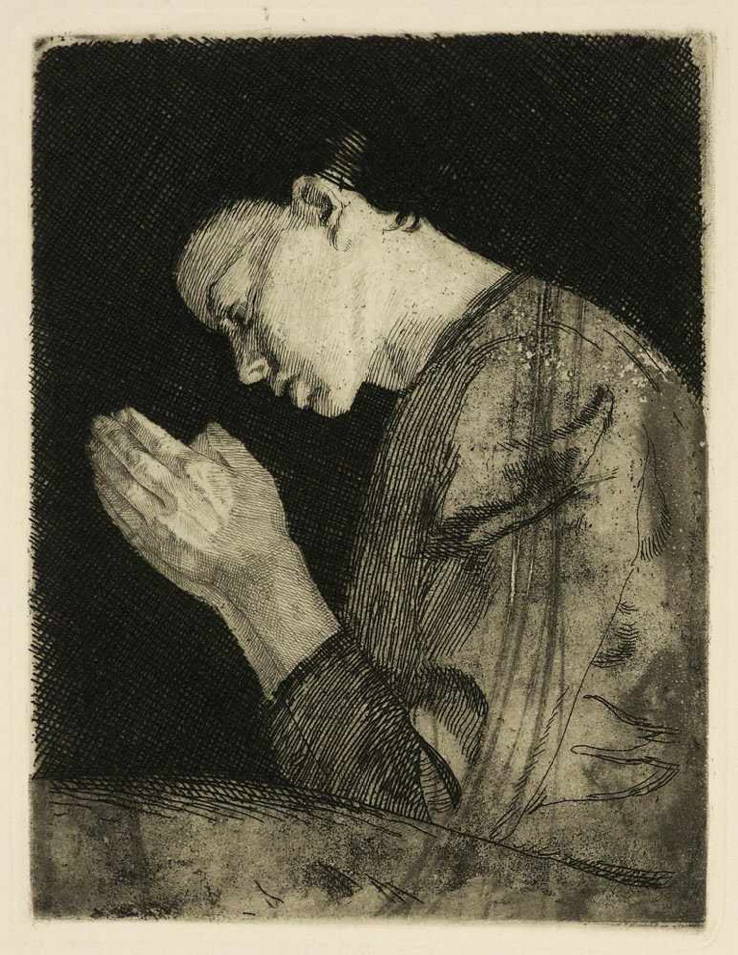 Kollwitz, Käthe (1867 Königsberg - 1945 Moritzburg)Set aus 3 Graphiken. Spätere Drucke nach den