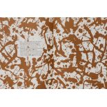 Abstrakter Expressionismus Krasner, Leeo.T. Farblithographie. 30,4 x 45,3 cm. Die ganzseitige