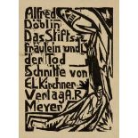 Expressionismus Kirchner, Ernst Ludwig (1880 Aschaffenburg - 1938 Frauenkirch-Wildboden bei Davos/