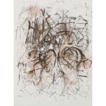 Abstrakter Expressionismus Mitchell, Joano.T. Farblithographie. 1967. 30,3 x 22,3 cm. Die